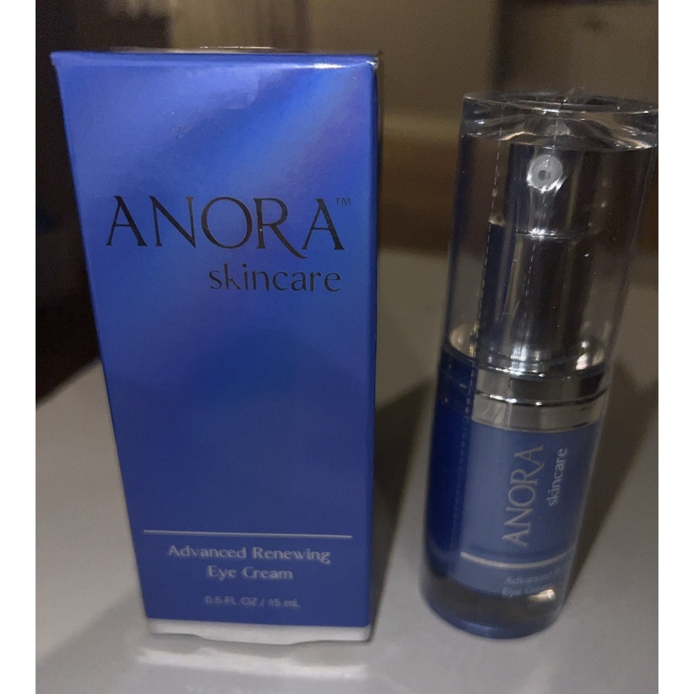 Anora Skincare Advanced Renewing Eye Cream 0.5 Oz 15 mL‎ Full Size NIB $84 MSRP
